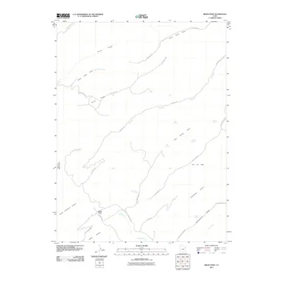 2011 Map of Bruin Point, 2011 Print
