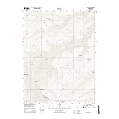 2014 Map of Bruin Point, 2014 Print