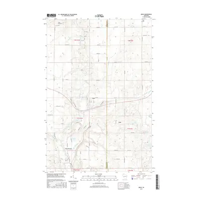 2015 Map of Brule, 2015 Print