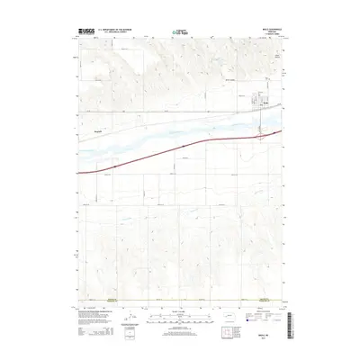 2014 Map of Brule, 2014 Print