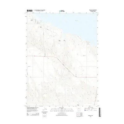 2014 Map of Brule NE, 2014 Print