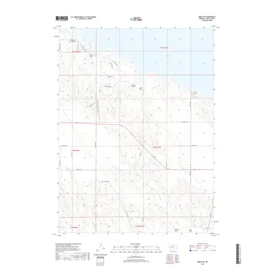 2017 Map of Brule NE, 2017 Print