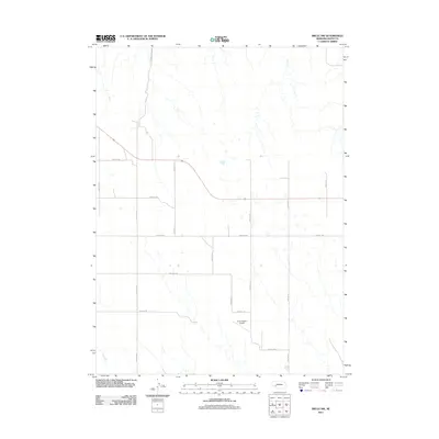 2011 Map of Brule NW, 2011 Print