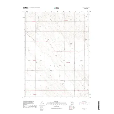 2017 Map of Brule NW, 2017 Print