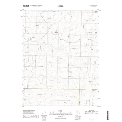 2017 Map of Brumley, 2017 Print