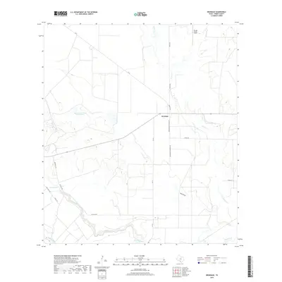 2019 Map of Brundage, 2019 Print