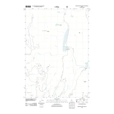 2011 Map of Brundage Mountain, 2011 Print