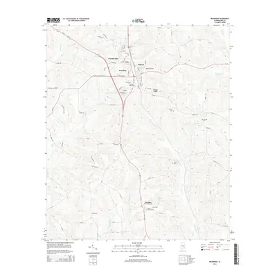 2014 Map of Brundidge, 2014 Print