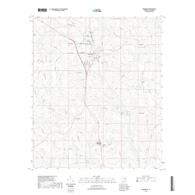 2018 Map of Brundidge, 2018 Print