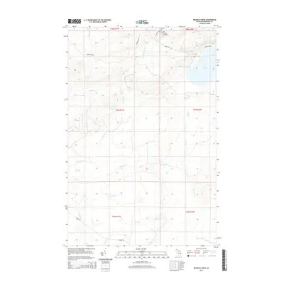2014 Map of Bruneau Creek, 2014 Print