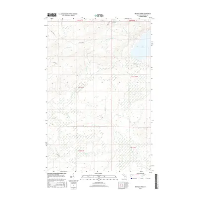 2017 Map of Bruneau Creek, 2017 Print