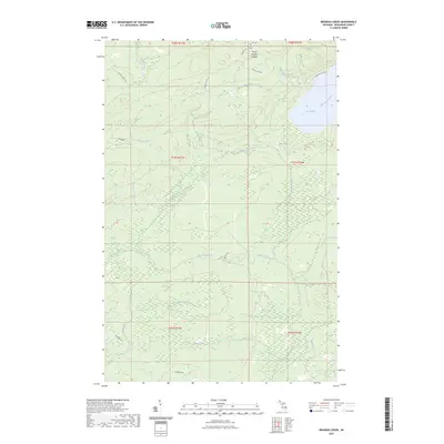 2023 Map of Bruneau Creek, 2023 Print