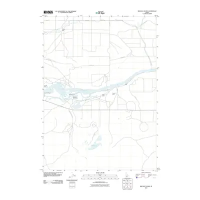 2010 Map of Bruneau Dunes, 2010 Print
