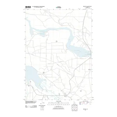 2011 Map of Bruneau, 2011 Print
