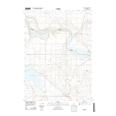2013 Map of Bruneau, 2013 Print