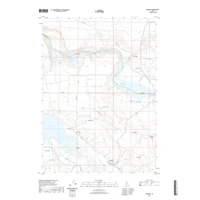 2020 Map of Bruneau, 2020 Print
