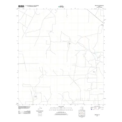 2010 Map of Bruni SE, 2010 Print
