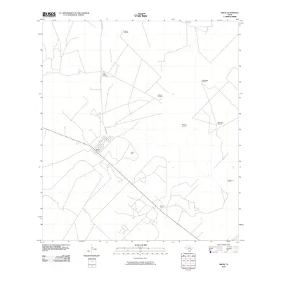 2010 Map of Bruni, 2010 Print