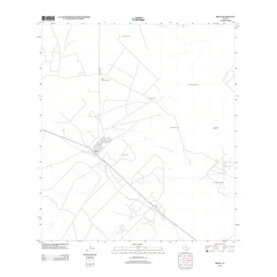 2013 Map of Bruni, 2013 Print