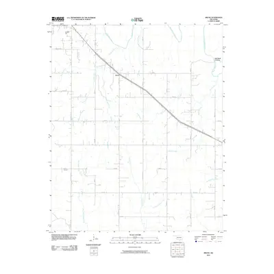 2010 Map of Bruno, 2010 Print