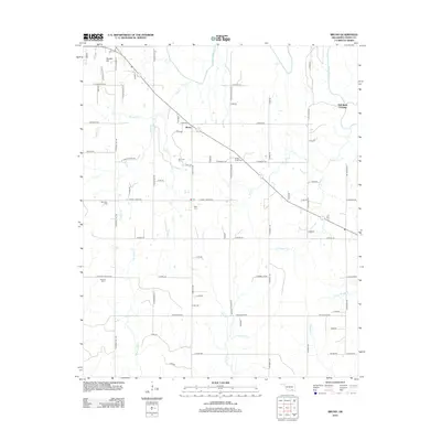 2012 Map of Bruno, 2012 Print