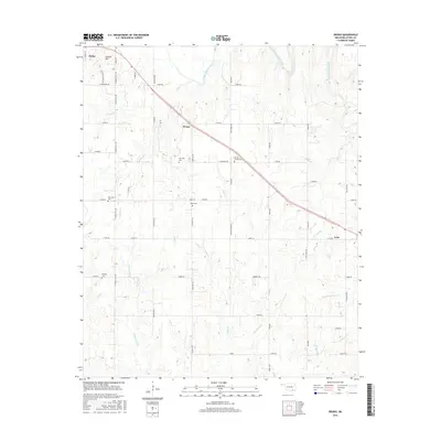 2016 Map of Bruno, 2016 Print