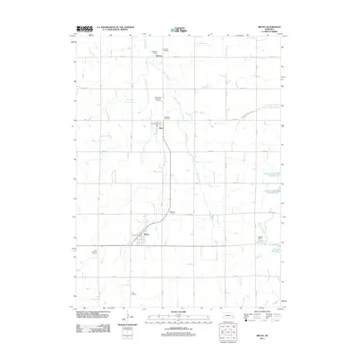 2011 Map of Bruno, 2011 Print