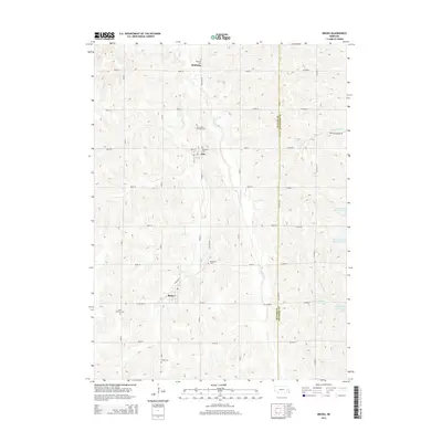 2014 Map of Bruno, 2014 Print