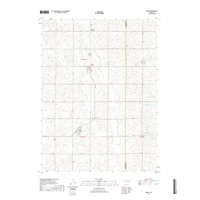 2017 Map of Bruno, 2017 Print