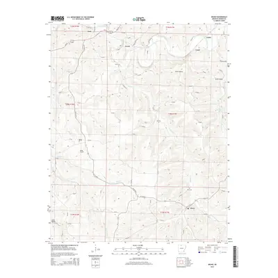 2014 Map of Bruno, 2014 Print