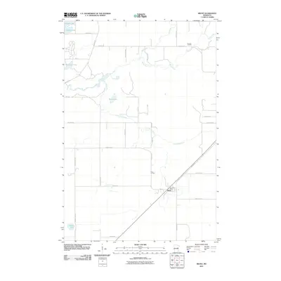 2010 Map of Bruno, 2010 Print