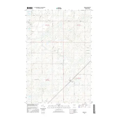 2016 Map of Bruno, 2016 Print