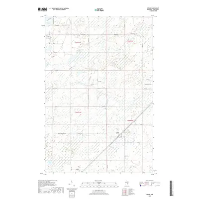 2019 Map of Bruno, 2019 Print