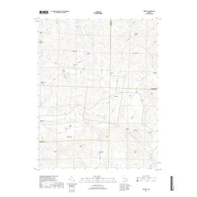 2017 Map of Brunot, 2017 Print