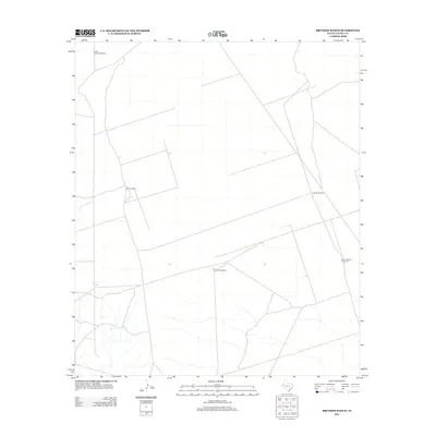 2012 Map of Brunson Ranch, 2012 Print