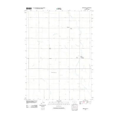 2010 Map of Brunsville, 2010 Print