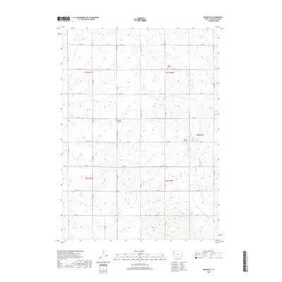 2018 Map of Brunsville, 2018 Print