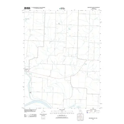 2012 Map of Brunswick East, 2012 Print