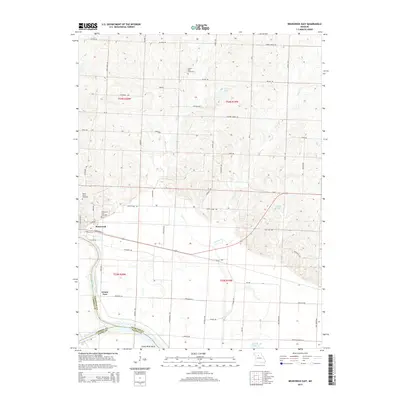 2015 Map of Brunswick East, 2015 Print