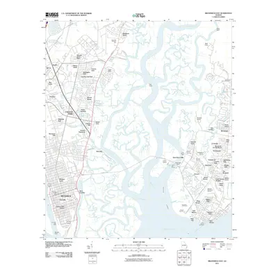 2011 Map of Brunswick East, 2011 Print