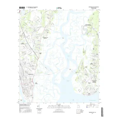 2017 Map of Brunswick East, 2017 Print