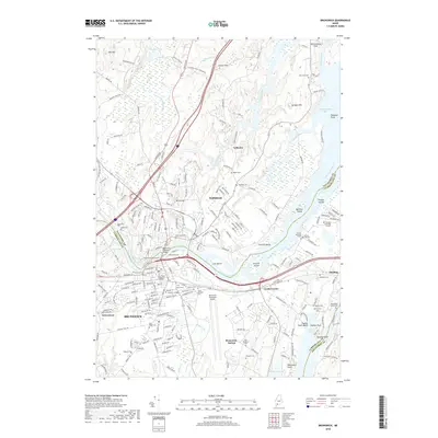 2018 Map of Brunswick, 2018 Print