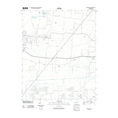 2010 Map of Brunswick, 2010 Print