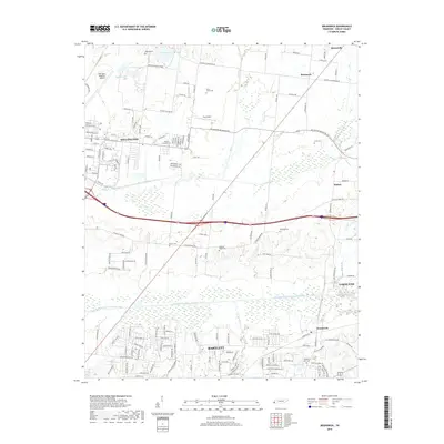 2019 Map of Brunswick, 2019 Print