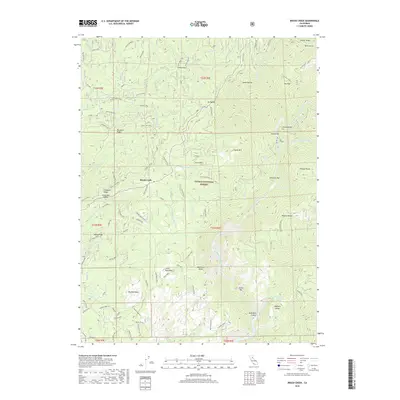 2018 Map of Brush Creek, 2018 Print