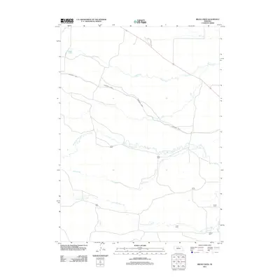 2011 Map of Brush Creek, 2011 Print