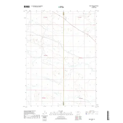 2017 Map of Brush Creek, 2017 Print