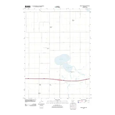 2010 Map of Brush Creek, 2010 Print