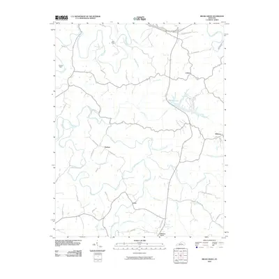 2010 Map of Brush Grove, 2010 Print