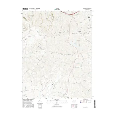 2016 Map of Brush Grove, 2016 Print
